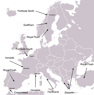 Escenarios de la supuesta Operación Fortitude. Wikimedia Commons